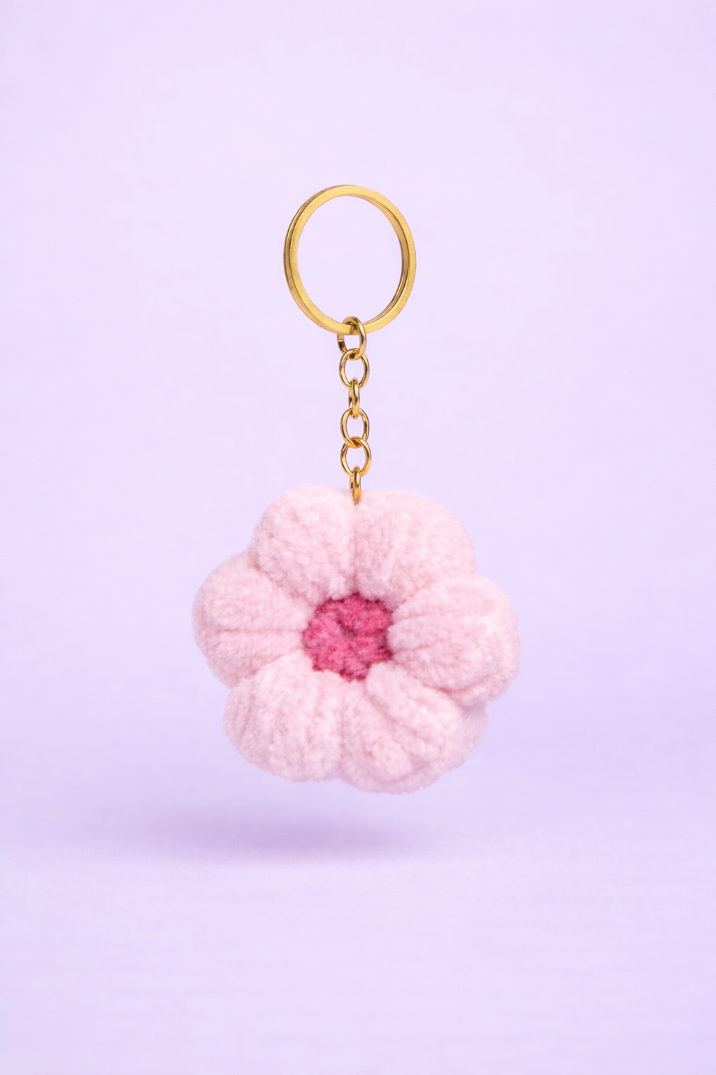 Porte-clés fleur