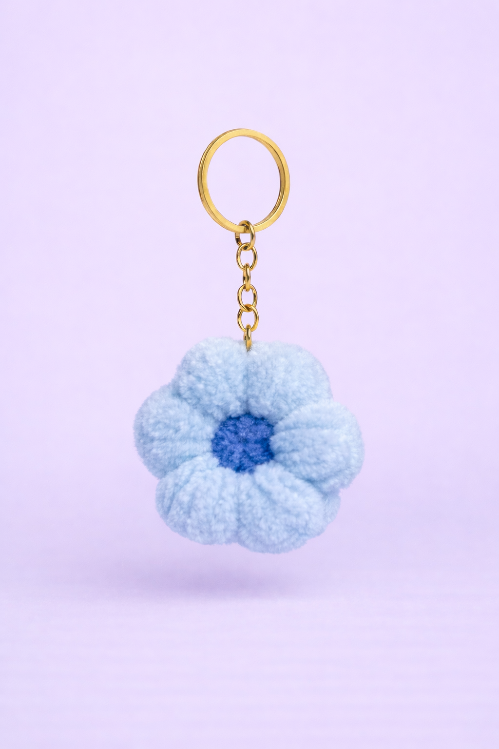 Porte-clés fleur