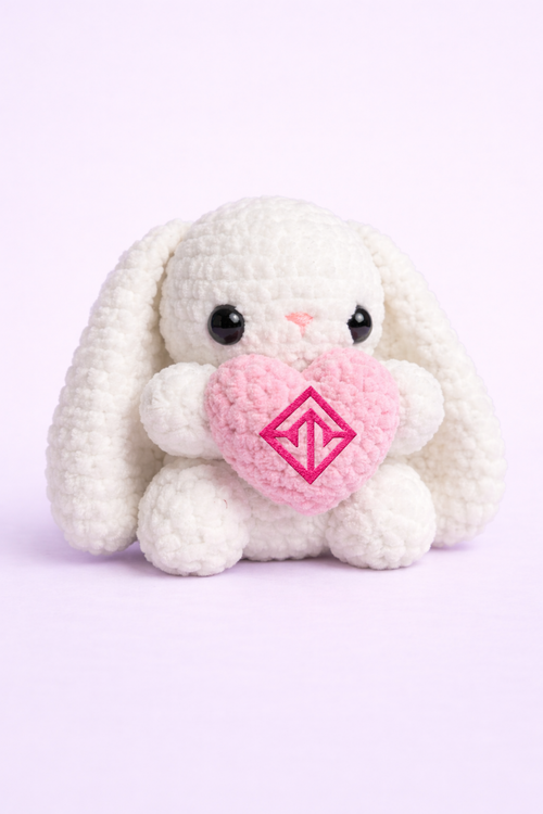 Peluche Bunny Heart