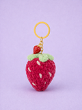 Porte-clé fraise